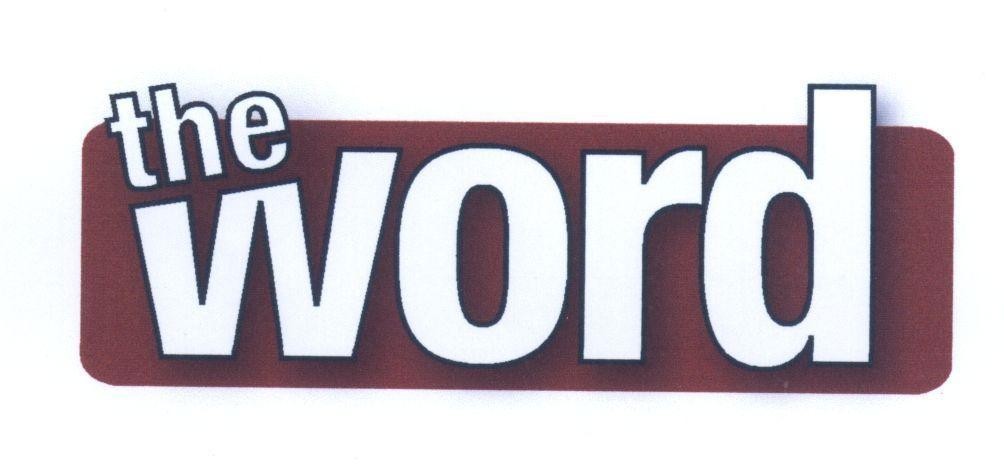 Mẫu nhãn hiệu the word