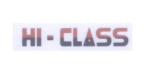 Mẫu nhãn hiệu HI - CLASS