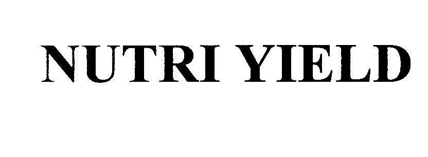 Mẫu nhãn hiệu NUTRI YIELD