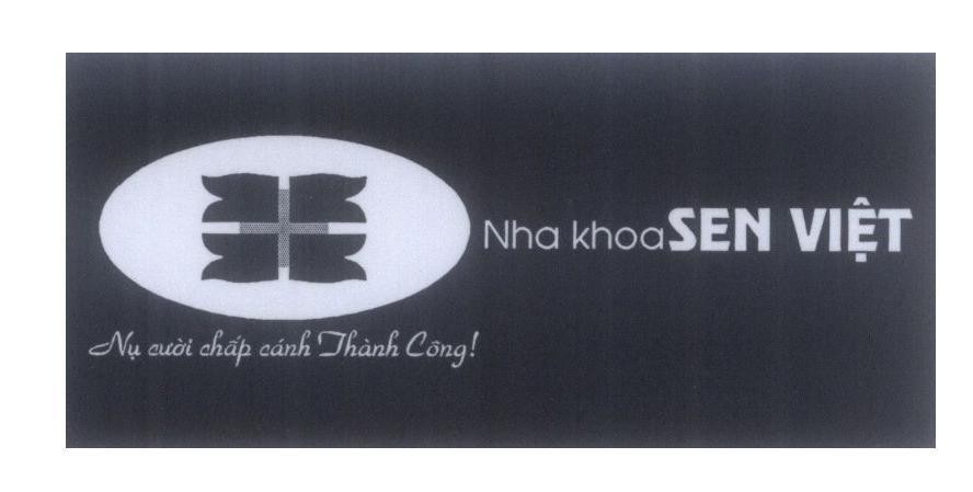 Mẫu nhãn hiệu Nụ cười chấp cánh Thành Công ! Nha Khoa Sen Việt