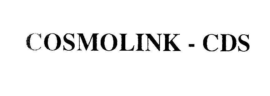 Mẫu nhãn hiệu COSMOLINK - CDS