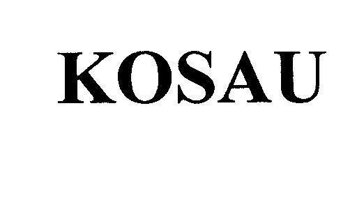 Mẫu nhãn hiệu KOSAU