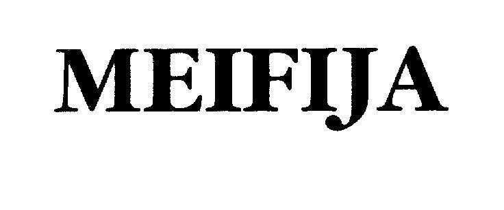 Mẫu nhãn hiệu MEIFIJA