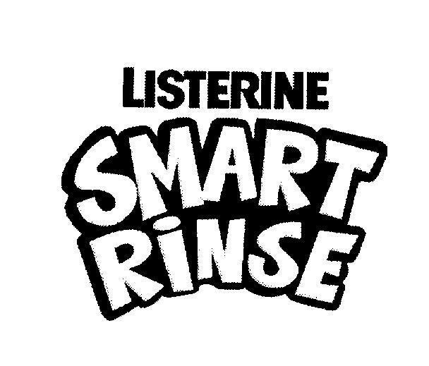Mẫu nhãn hiệu LISTERINE SMART RINSE
