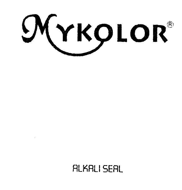 Mẫu nhãn hiệu MYKOLOR ALKALI SEAL