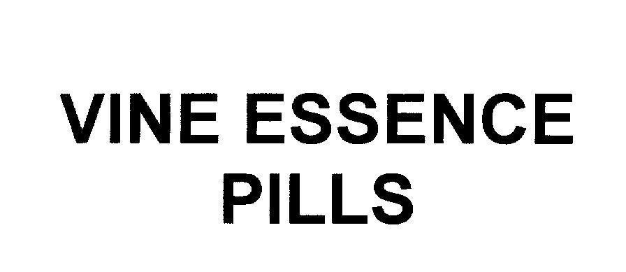 Mẫu nhãn hiệu VINE ESSENCE PILLS