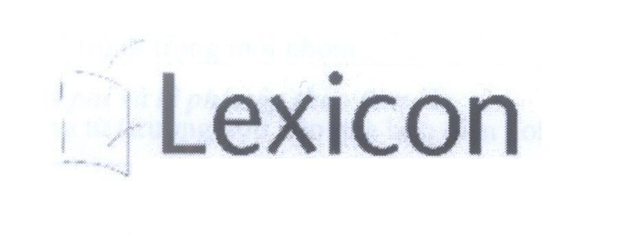 Mẫu nhãn hiệu Lexicon