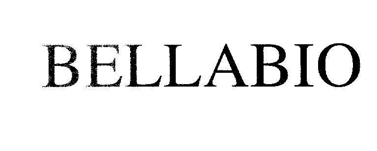 Mẫu nhãn hiệu BELLABIO