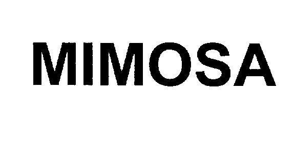Mẫu nhãn hiệu MIMOSA
