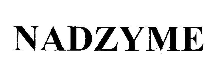 Mẫu nhãn hiệu NADZYME