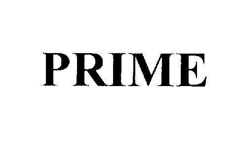 Mẫu nhãn hiệu PRIME