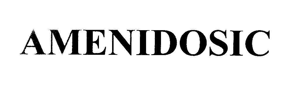 Mẫu nhãn hiệu AMENIDOSIC