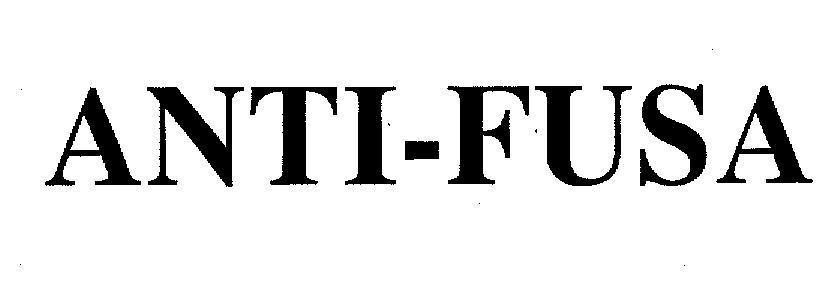Mẫu nhãn hiệu ANTI-FUSA