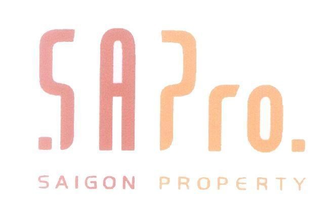 Mẫu nhãn hiệu SAPro SAIGON PROPERTY