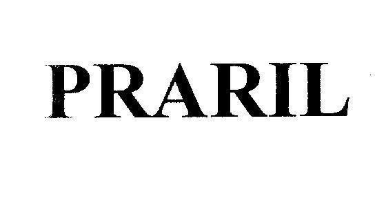 Mẫu nhãn hiệu PRARIL