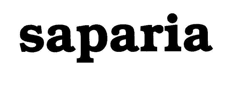 Mẫu nhãn hiệu saparia