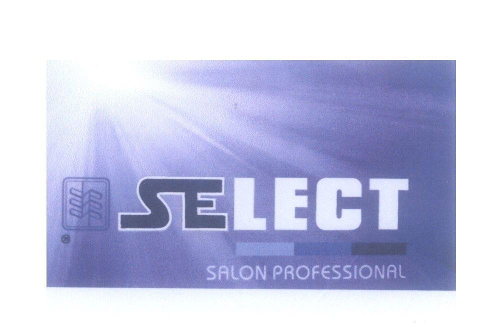 Mẫu nhãn hiệu SELECT SALON PROFESSIONAL