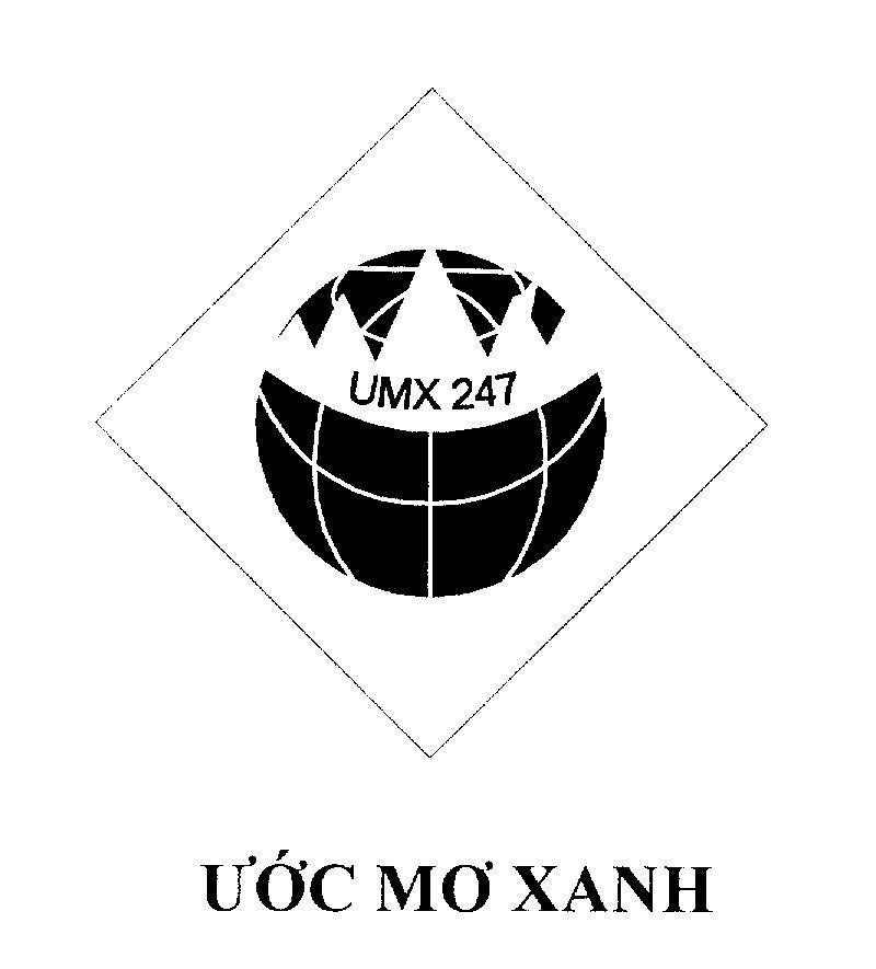 Mẫu nhãn hiệu UMX 247 Ước Mơ Xanh
