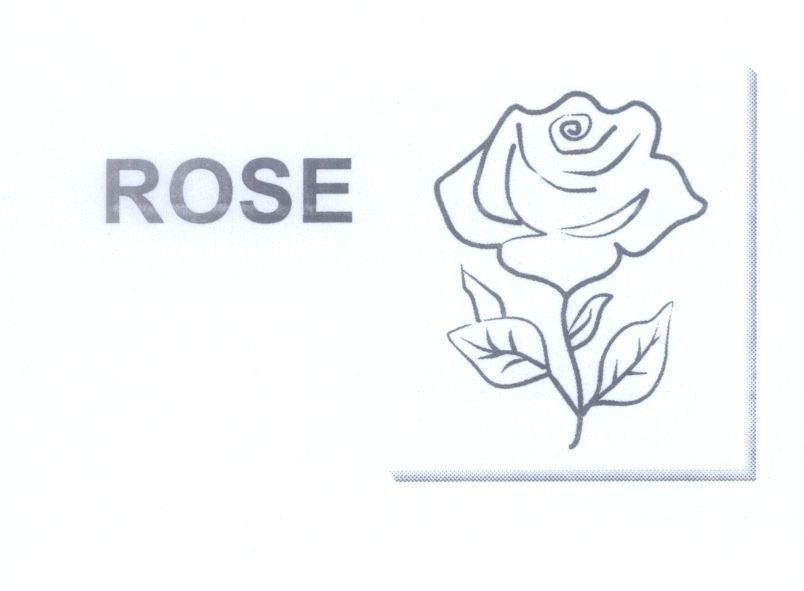 Mẫu nhãn hiệu ROSE