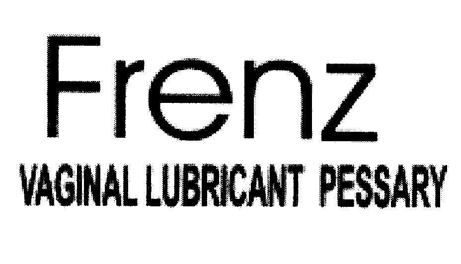 Mẫu nhãn hiệu Frenz VAGINAL LUBRICANT PESSARY