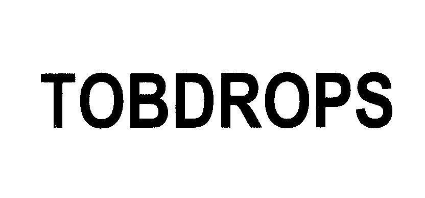Mẫu nhãn hiệu TOBDROPS
