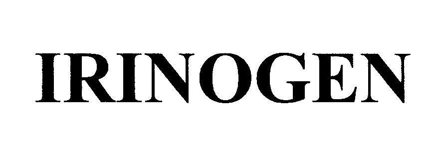 Mẫu nhãn hiệu IRINOGEN