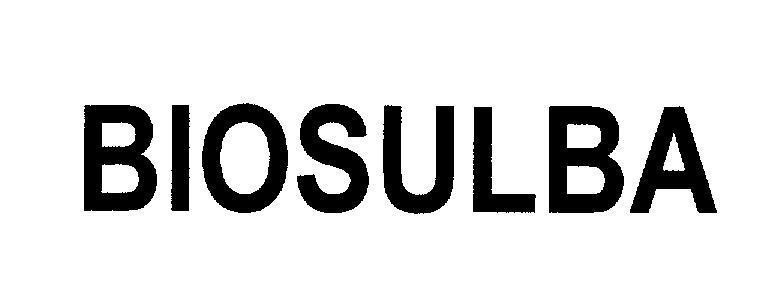Mẫu nhãn hiệu BIOSULBA