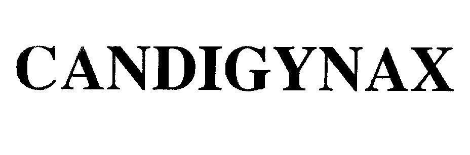 Mẫu nhãn hiệu CANDIGYNAX