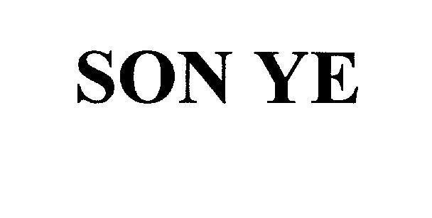 Mẫu nhãn hiệu SON YE