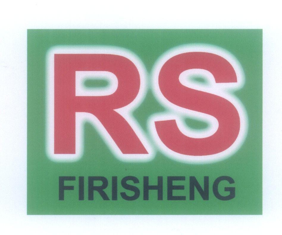 Mẫu nhãn hiệu RS FIRISHENG