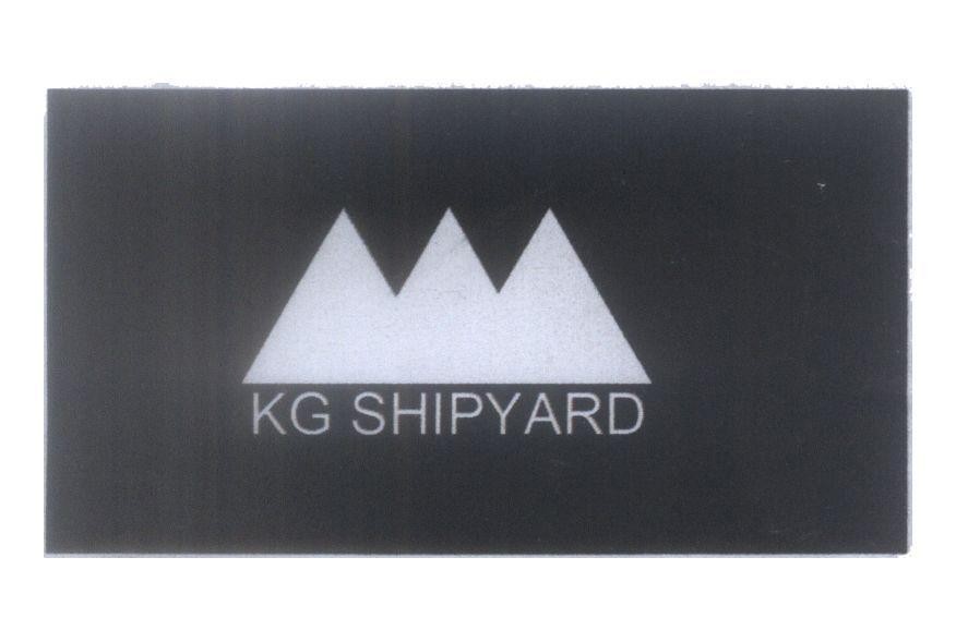 Mẫu nhãn hiệu KG SHIPYARD