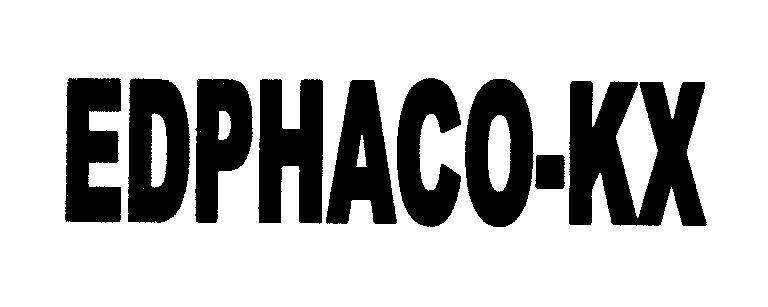 Mẫu nhãn hiệu EDPHACO-KX