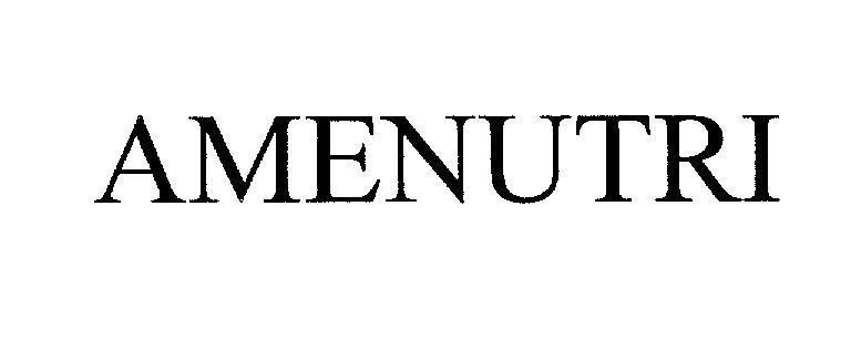 Mẫu nhãn hiệu AMENUTRI