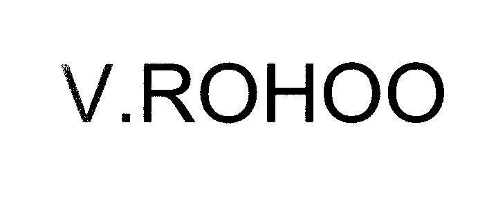Mẫu nhãn hiệu V.ROHOO