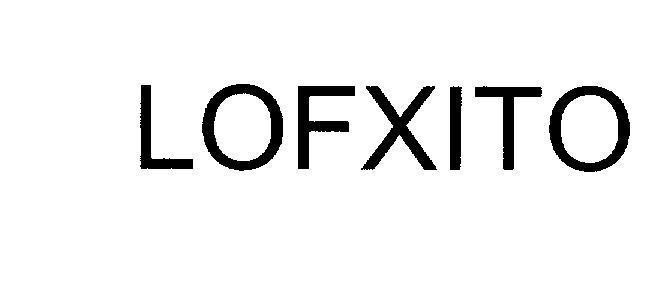 Mẫu nhãn hiệu LOFXITO