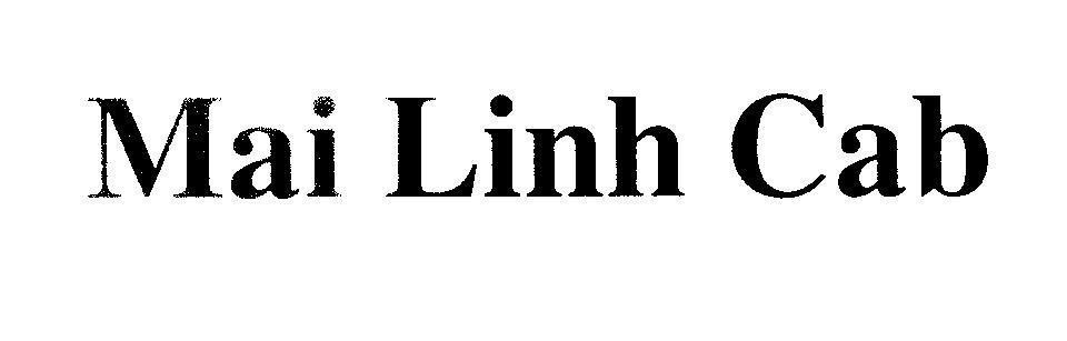 Mẫu nhãn hiệu Mai Linh Cab