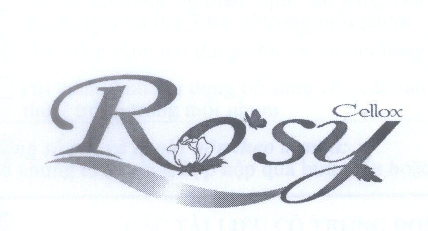 Mẫu nhãn hiệu Rosy Cellox
