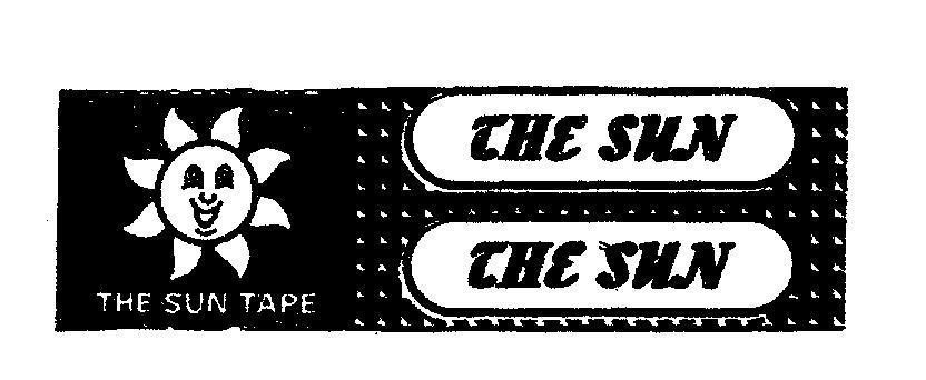 Mẫu nhãn hiệu THE SUN TAPE THE SUN THE SUN