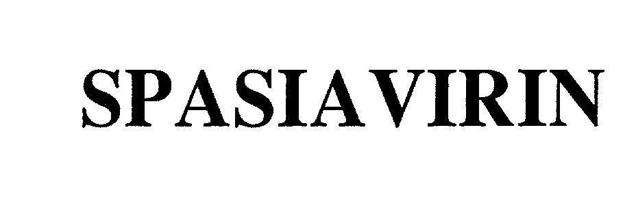 Mẫu nhãn hiệu SPASIAVIRIN
