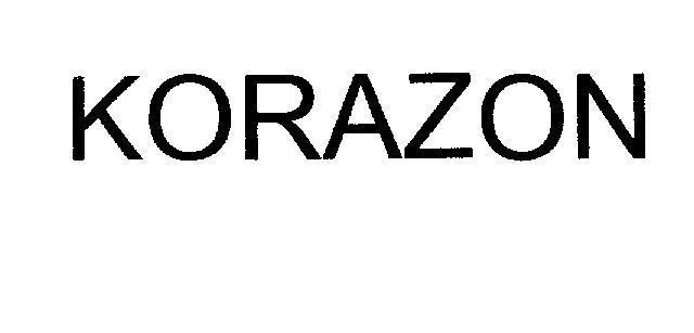 Mẫu nhãn hiệu KORAZON