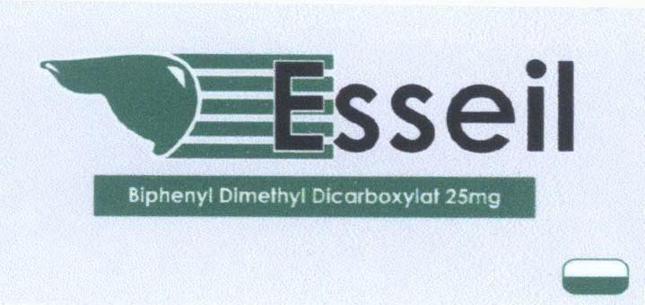 Mẫu nhãn hiệu Esseil Biphenyl Dimethyl Dicarboxylat 25mg