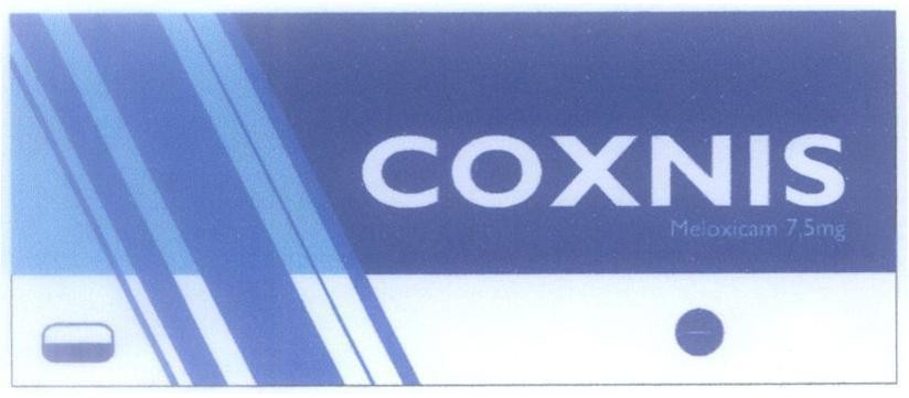 Mẫu nhãn hiệu COXNIS Meloxicam 7,5mg