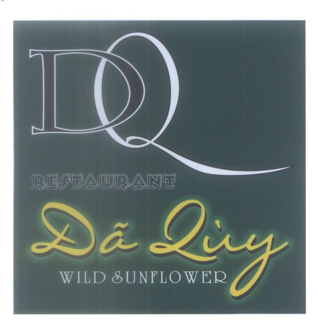 Mẫu nhãn hiệu DQ Dã Quỳ WILD SUNFLOWER RESTAURANT