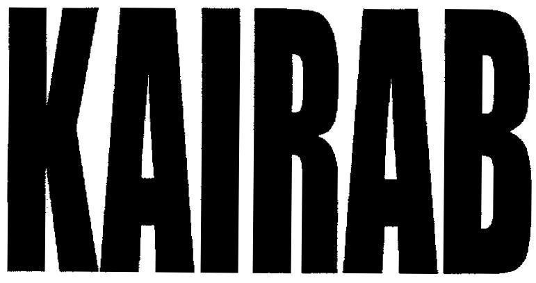 Mẫu nhãn hiệu KAIRAB