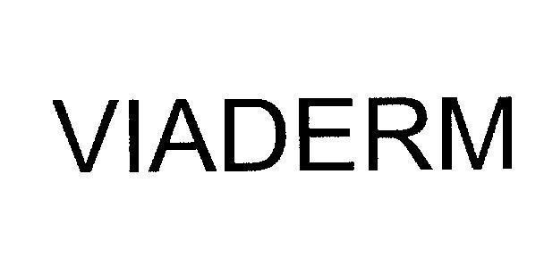 Mẫu nhãn hiệu VIADERM