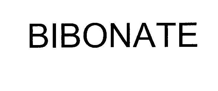 Mẫu nhãn hiệu BIBONATE