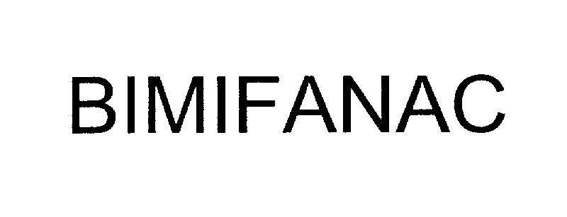 Mẫu nhãn hiệu BIMIFANAC
