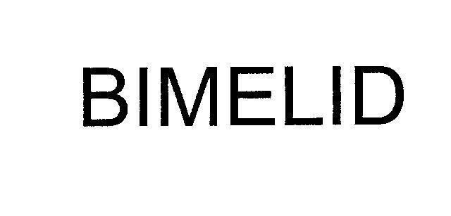 Mẫu nhãn hiệu BIMELID