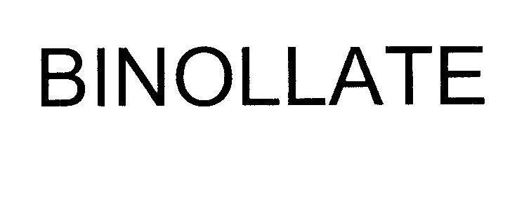 Mẫu nhãn hiệu BINOLLATE
