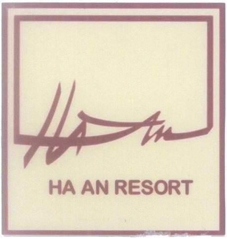 Mẫu nhãn hiệu HA AN HA AN RESORT